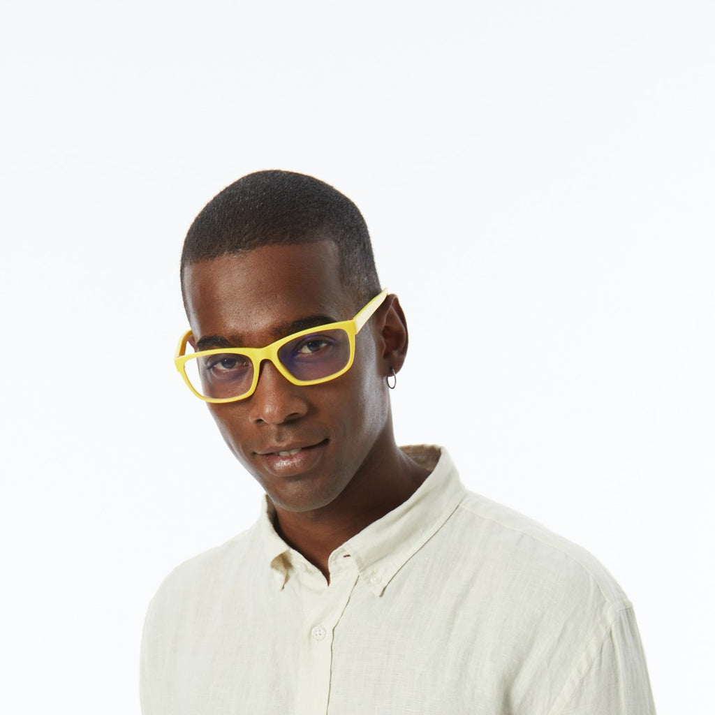 Blue Light Filter Glasses - Daffodil Yellow