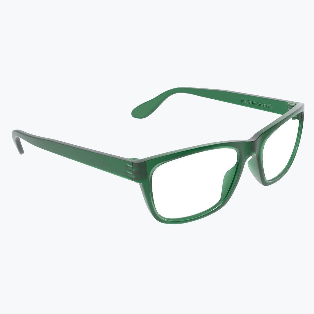 Blue Light Filter Glasses - Forest Green