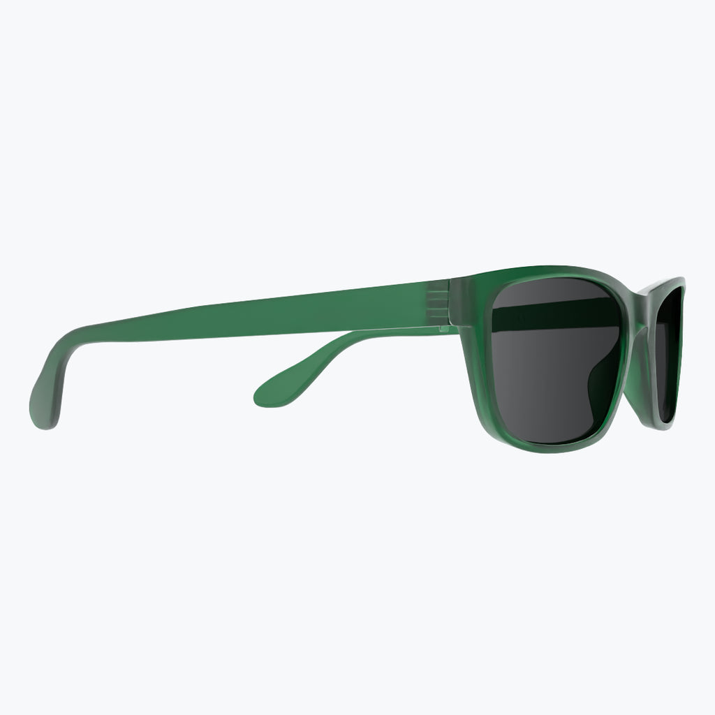 Forest Green Sunglasses With Grey Tint