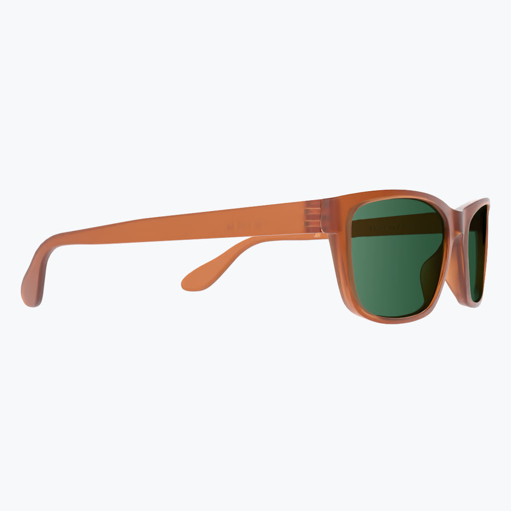 Gingerbread Sunglasses With Green Tint