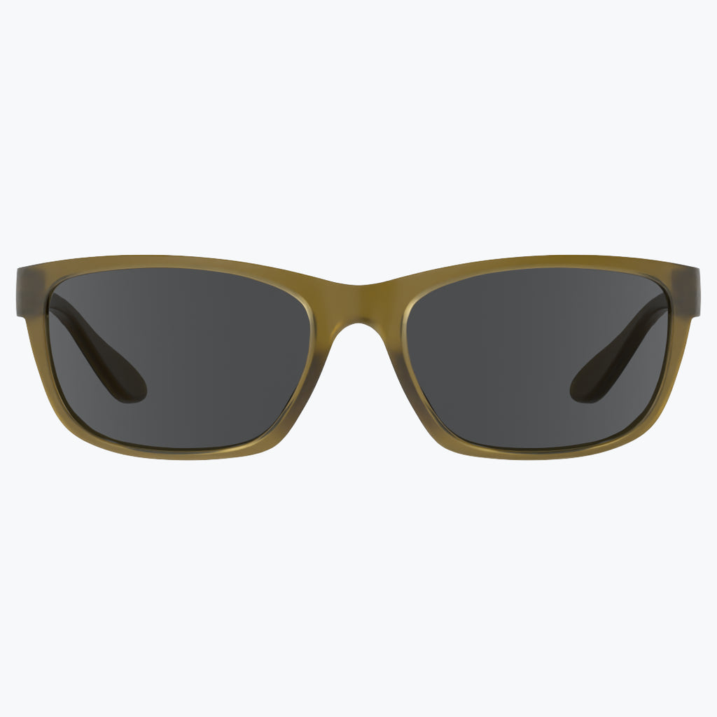 Olive Oil Sunglasses With Grey Tint