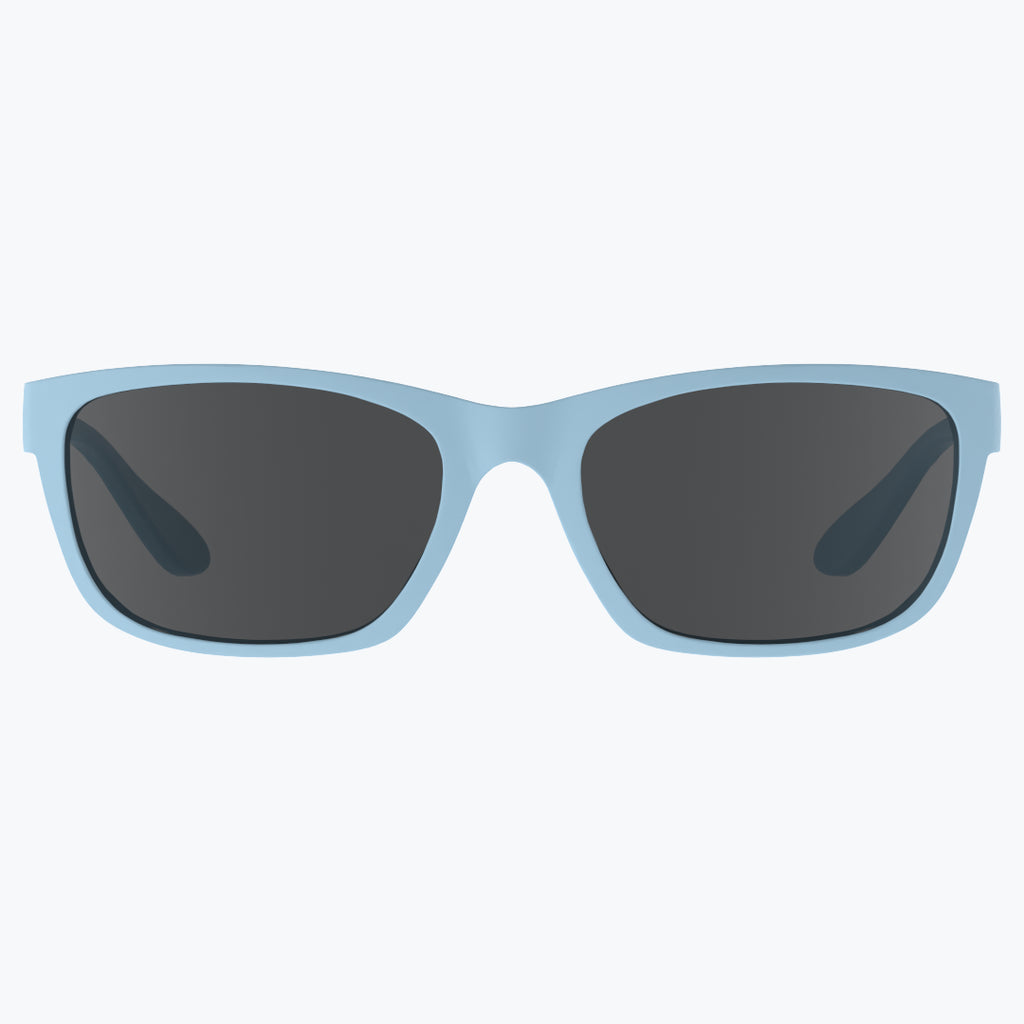 Sky Blue Sunglasses With Grey Tint