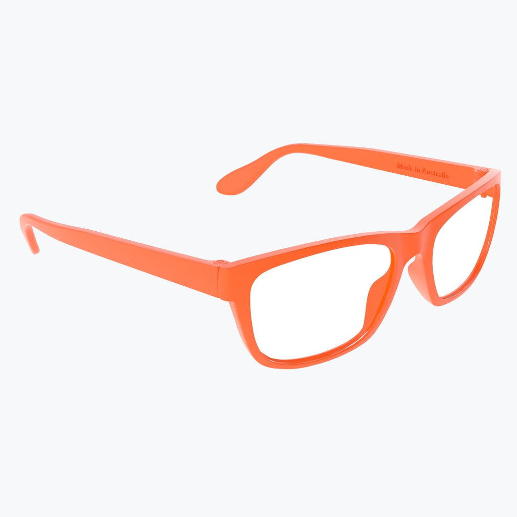 Blue Light Filter Glasses -Tangerine